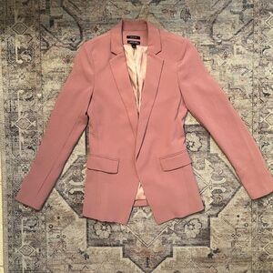 RW&Co fitted blazer - blush/rose xs